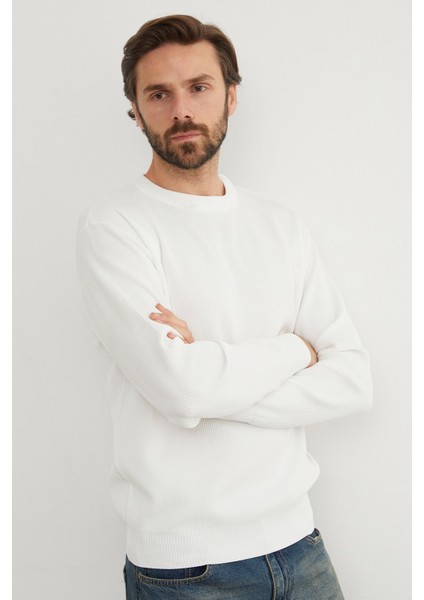 Basic Bisiklet Yaka Triko Kazak modelleri