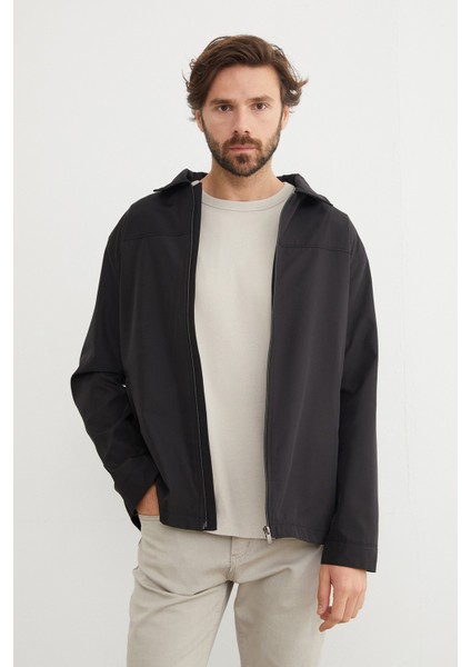 Fermuarlı Polo Yaka Scuba Kumaş Yağmurluk fiyatları