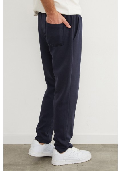 Beli Bağlamalı Çimalı Jogger Pantolon