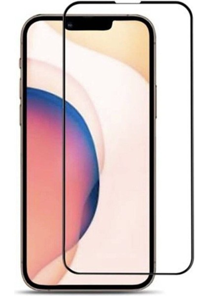 Apple iPhone 13 6.1'' 6D Tam Kaplayan Full Cam Ekran Koruyucu
