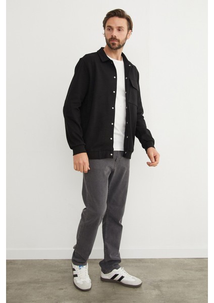 Çıt Çıtlı Cepli Polo Yaka Ceket fiyatları