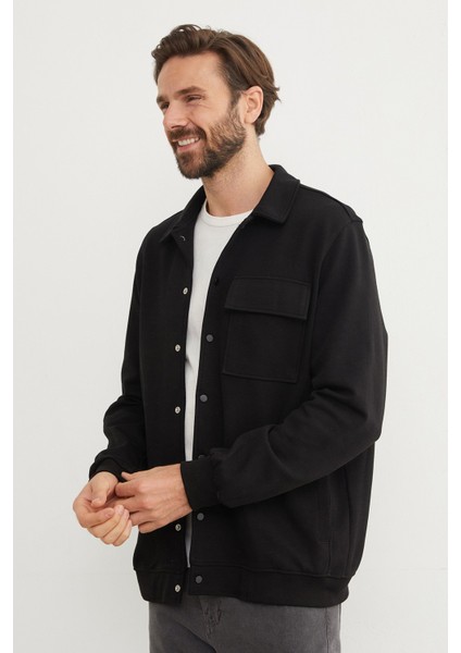 Çıt Çıtlı Cepli Polo Yaka Ceket indirimleri