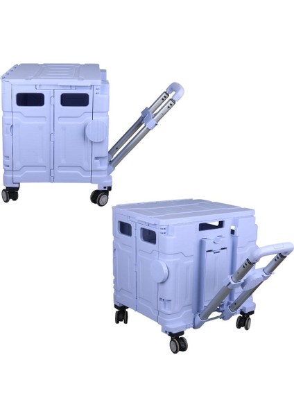 SN-26967 Katlanabilir Market Pazar Kamp Tekerlekli Alışveriş Arabası 60KG Kapasiteli modelleri