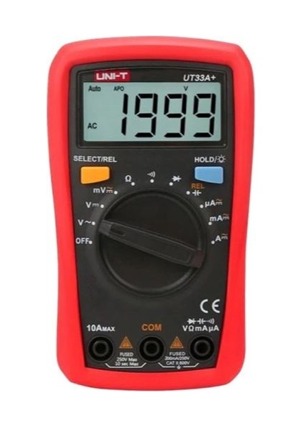Unı-T UT-33A+ Dıgıtal Ölçü Aleti