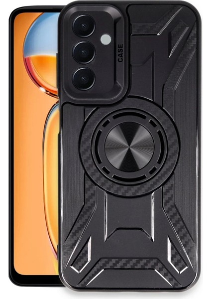 Newface Samsung Galaxy A55 5g Kılıf Lincoln Silikon - Siyah