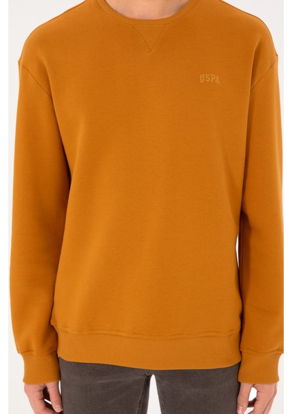 Erkek Hardal Sweatshirt 50295148-VR072