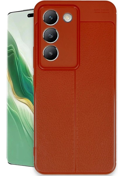 Newface Vivo V30 Lite 4g Kılıf Auto Focus Kapak - Kırmızı