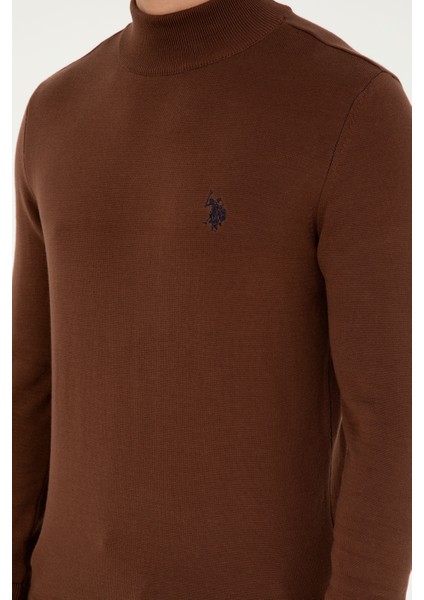 Erkek Kahverengi Kazak /Triko 50293499-VR029