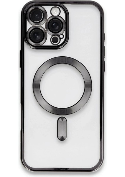 Newface iPhone 16 Pro Kılıf Kross Magneticsafe Kapak - Siyah