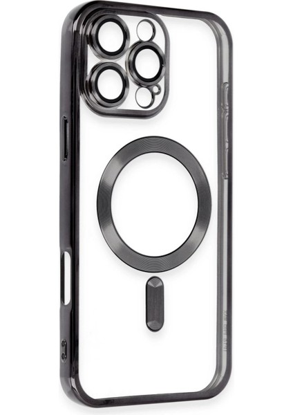 Newface iPhone 16 Pro Kılıf Kross Magneticsafe Kapak - Siyah fiyatları