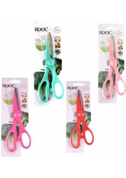 Renkli Mutfak Sebze Kesme Makası, Pratik ve Şık Mutfak Gereci