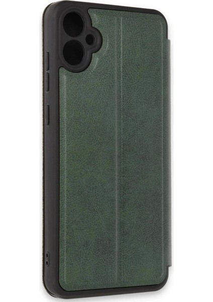 Newface Samsung Galaxy A05 Kılıf Flip Cover - Koyu Yeşil fiyatları