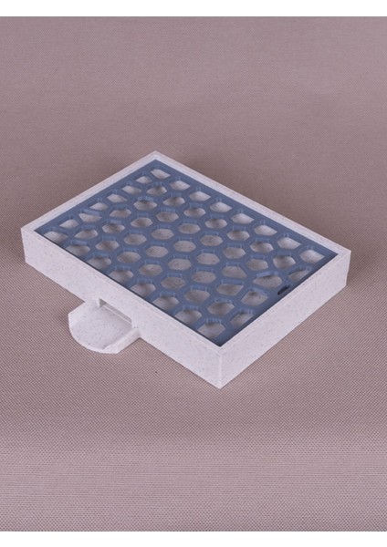 Gri 3D Baskılı Mutfak Süngerliği, Süzgeçli, Su Tahliyeli, 12X9 cm fırsatları