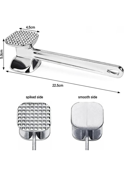 Çift Taraflı Paslanmaz Çelik Et Dövme Çekici, Yumuşatma ve Hazırlık Aleti fırsatları
