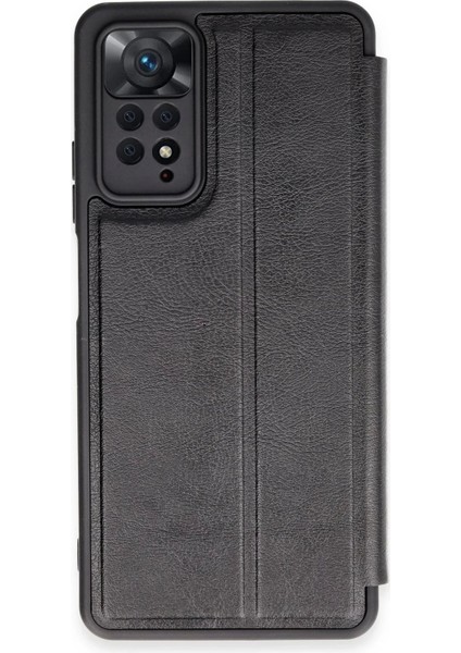 Newface Xiaomi Redmi Note 12 Pro 4g Kılıf Flip Cover - Siyah