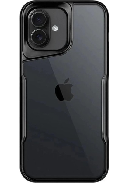 Newface iPhone 16 Kılıf Boyi Silikon Kapak - Siyah