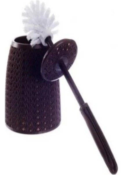 Kahverengi Tuvalet Fırçası, Hijyenik ve Şık Tasarım, Kolay Kullanım