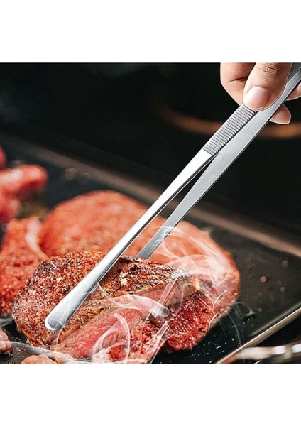 Beyaz Yiyecek Servis Maşası, 30 Cm, Air Fryer ve Barbekü Için Ideal Araç fırsatları