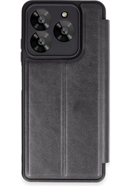 Newface General Mobile Era 30 Kılıf Flip Cover - Siyah