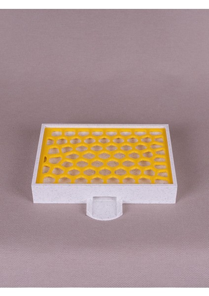 Süzgeçli Mutfak Süngeri, Su Tahliyeli, 12X9 Cm, Canlı Sarı Renk fırsatları