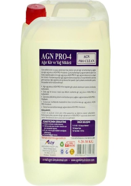 Çok Renkli Güçlü Kir ve Yağ Sökücü 5 Kg, Temizlikte Güçlü ve Renkli Çözümler