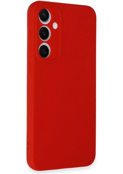 Newface Samsung Galaxy S24 Fe Kılıf Nano Içi Kadife Silikon - Kırmızı fiyatları