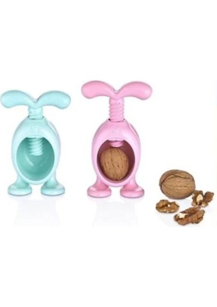 Iki Adet Plastik Ceviz Kırma Aleti, Pratik ve Dayanıklı Ceviz Kırma Seti