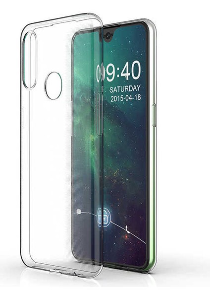 Oppo A31 Kılıf Esnek Yumuşak Kırılmaz Şeffaf Kılıf Süper Silikon Kapak