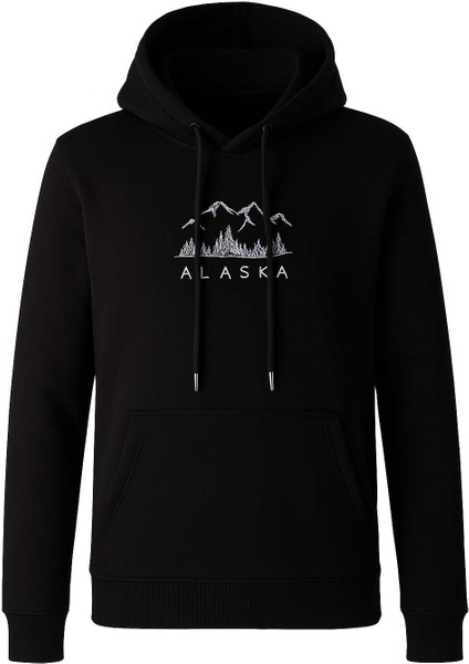 Siyah Erkek Sweatshirt