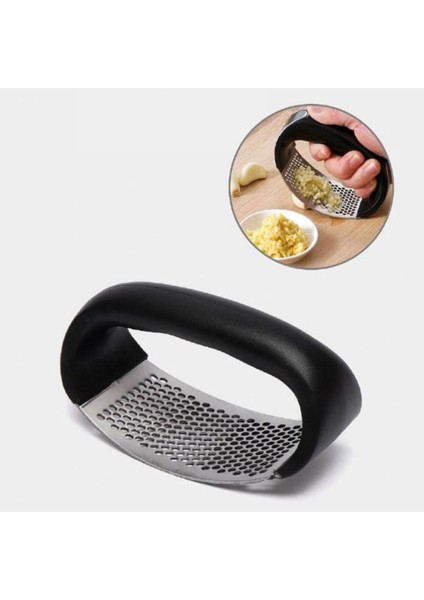 Paslanmaz Çelik Sarımsak Ezici ve Doğrama Aleti, Kolay ve Hızlı Kullanım