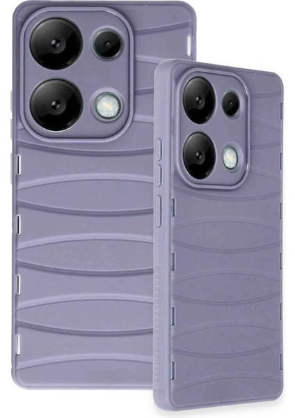 Newface Xiaomi Redmi Note 13 Pro 4g Kılıf Bibercas Silikon Kapak - Lila modelleri