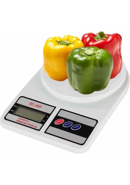 LCD Ekranlı 10 kg Dijital Mutfak Terazisi, Hassas Tartım Için Ideal fiyatları