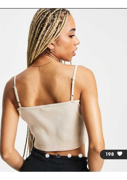 Sportswear Essential Kadın Askılı Crop Top Cng-Store® fiyatları