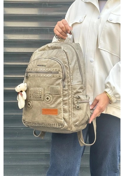 Kadın Yeni Sezon Ithal Yıkamalı Deri Sırt Çantası fiyatları