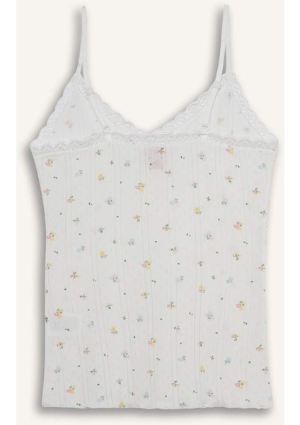 Pamuklu Desenli Atlet-Fall in Love F6052AX25AU modelleri