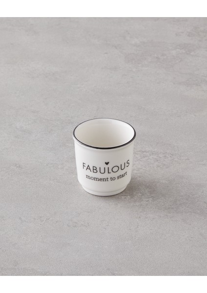 Fabulous Bone Porselen 2’li Espresso Fincan 90 ml Beyaz fiyatları