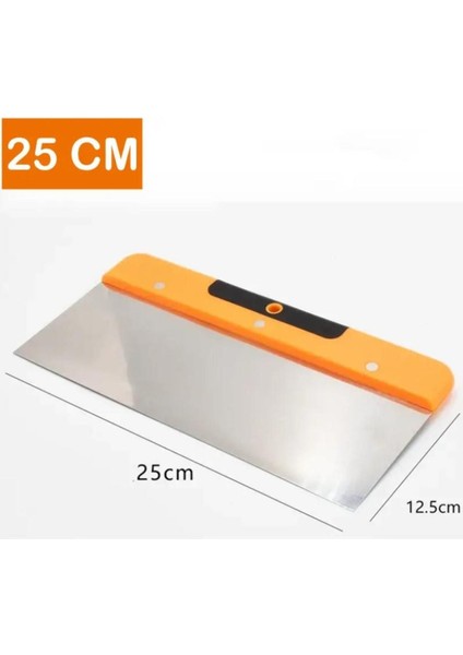 Çok Renkli 25 cm Sapsız Çikolata Spatulası, Pratik ve Şık Mutfak Aksesuarı