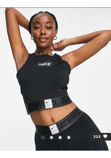 Pro Dri-Fit Essential Slim Crop Training Kadın Atlet Cngstore indirimleri