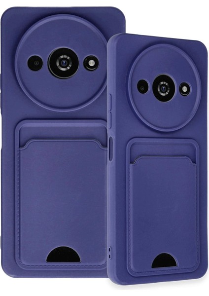 Newface Xiaomi Redmi A3 4g Kılıf Kelvin Kartvizitli Silikon - Lacivert modelleri