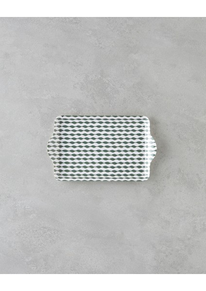 Mossica Melamin Tepsi 24X14 cm Yeşil fiyatları