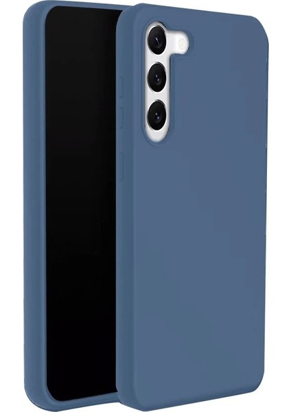 Newface Samsung Galaxy S24 Kılıf First Silikon - Mavi