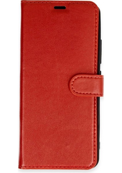 Newface Tecno Spark Go 2024 Kılıf Trend S Plus Kapaklı Kılıf - Kırmızı