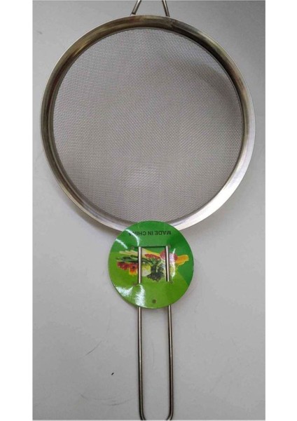 Paslanmaz Çelik 20 cm Süzgeç D-Raf, Dayanıklı ve Şık Mutfak Gereci