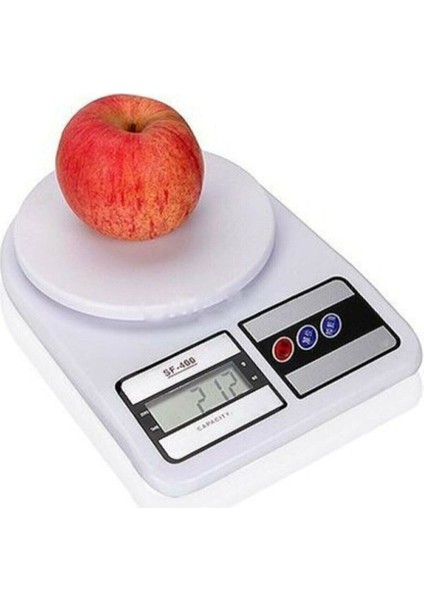 Yüksek Hassasiyetli Dijital Mutfak Tartısı LCD Ekranlı, Kolay Kullanım