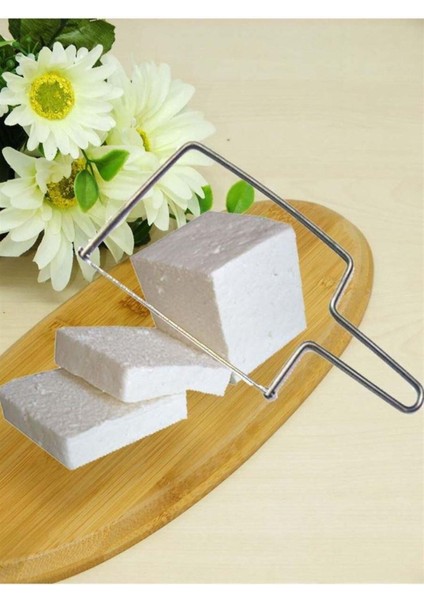 Hassas ve Çok Amaçlı Paslanmaz Çelik Peynir Dilimleme Aparatı