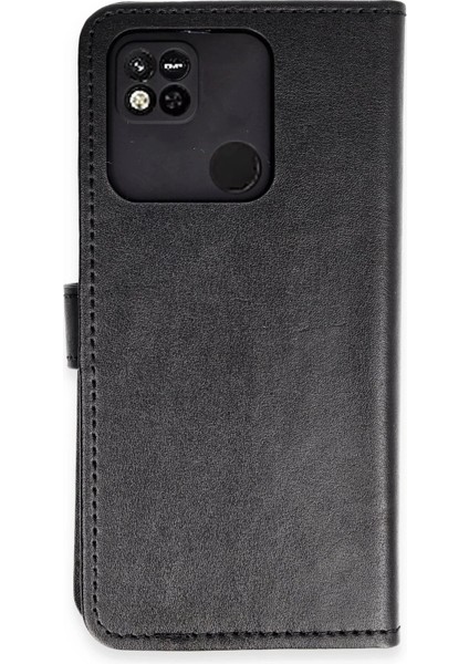 Newface Xiaomi Redmi 10A Kılıf Trend S Plus Kapaklı Kılıf - Siyah