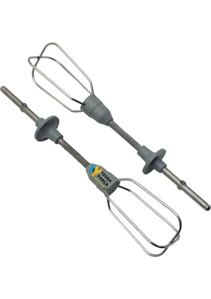 Homend Uyumlu Vintage Functionall 2834H Çırpma Teli 2 Adet Gri