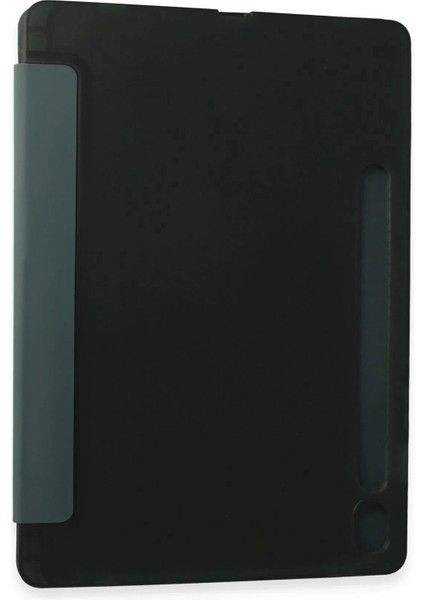 Newface Samsung Galaxy T870 Tab S7 11 Kılıf Kalemlikli Mars Tablet Kılıfı - Koyu Yeşil fiyatları