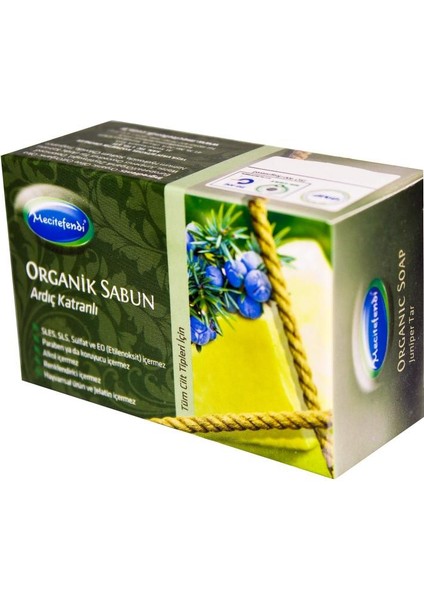 Organik Ardıç Katranı Sabun 125Gr fiyatları