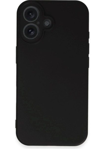 Newface iPhone 16 Kılıf First Silikon - Siyah modelleri